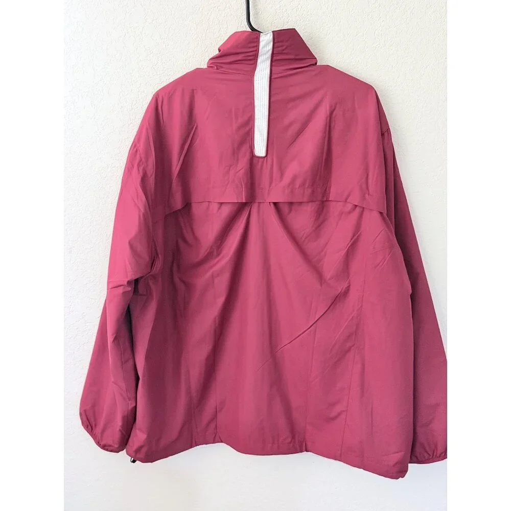NWT$69 Nike Dri-Fit Centennial Bison Jacket Mens XL Cardinal Red Windbreaker Tra